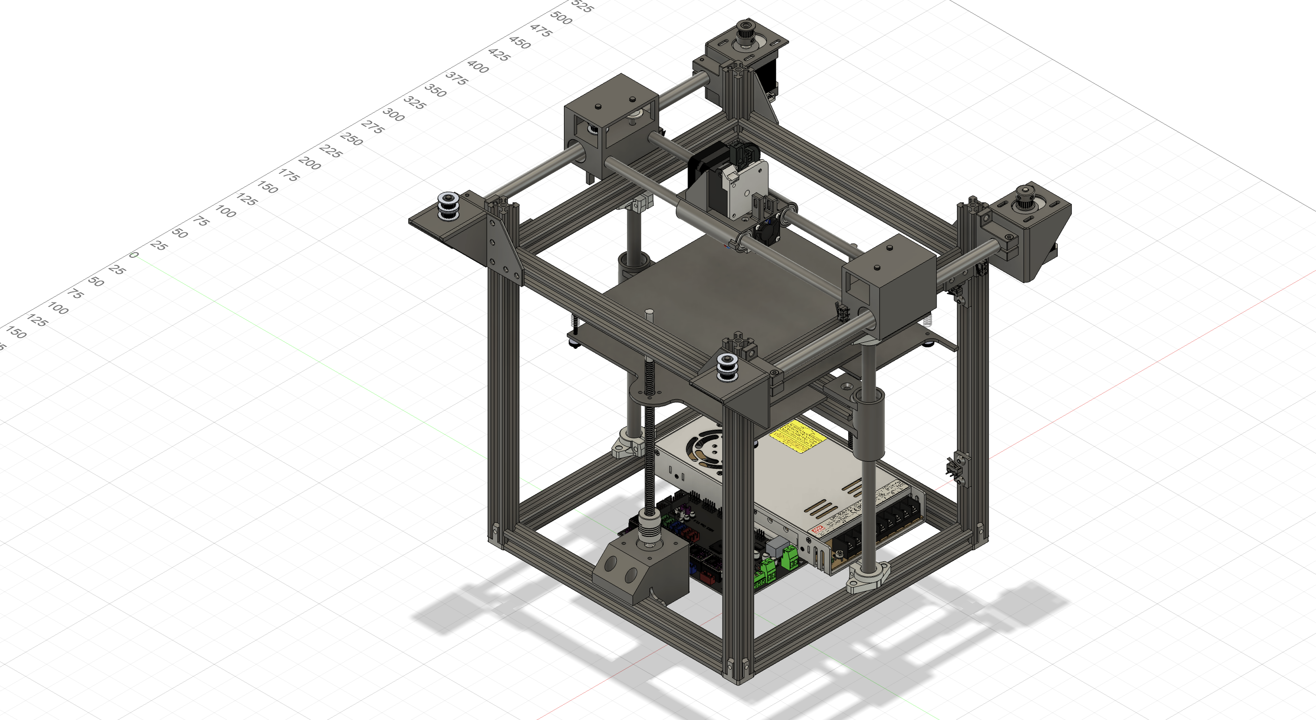 Core-XY 3D Printer (Work in Progress)